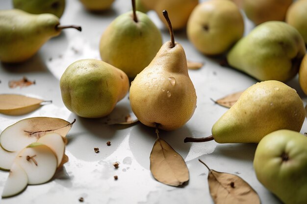 peren op witte achtergrond