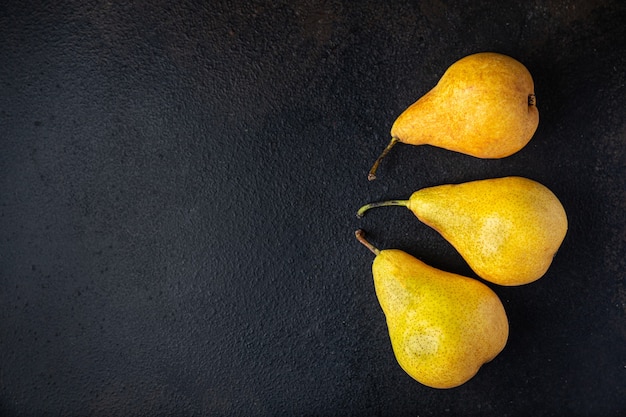 Perenfruit klaar om te eten maaltijd vitamine snack kopieer ruimte voedsel achtergrond