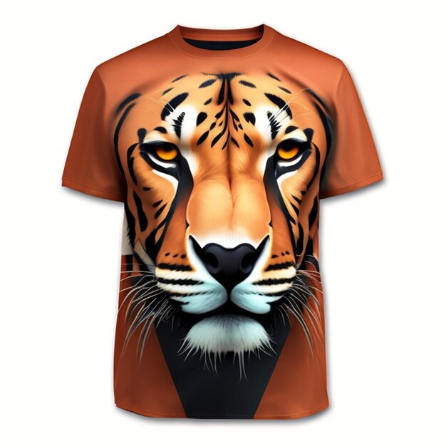 Perfect 3D T-shirt ontwerp realistisch