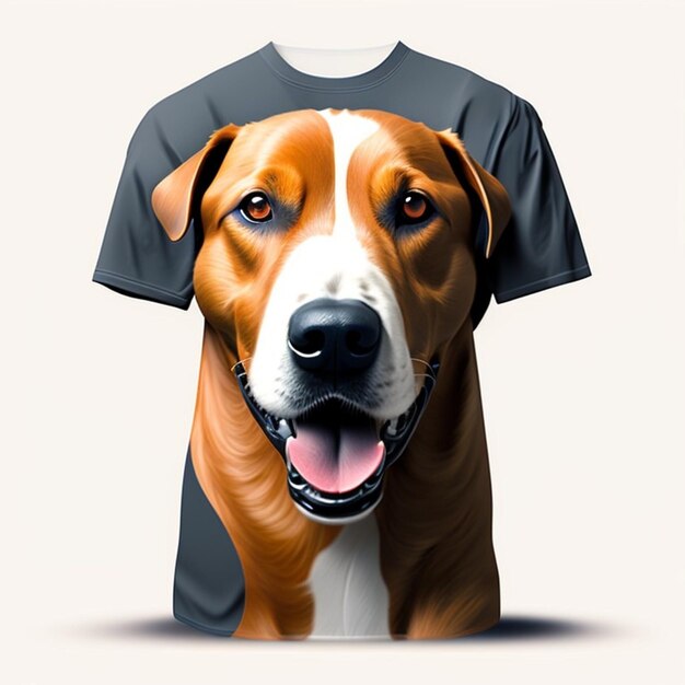 perfect 3D tshirt design realistic