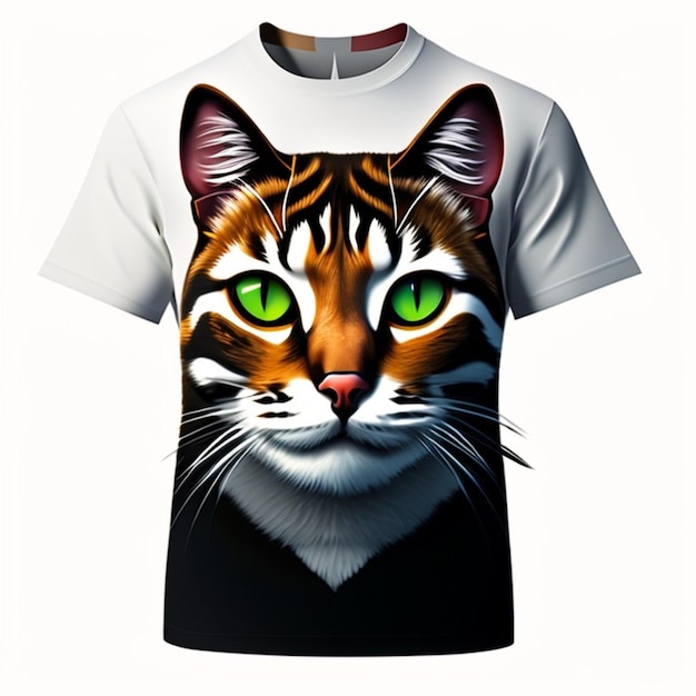 perfect 3D tshirt design realistic