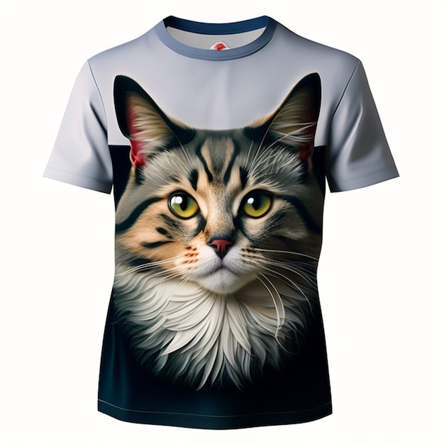 Premium AI Image | perfect 3D tshirt design realistic