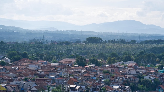 The Perfect Balance. A City Surrounded by Hills