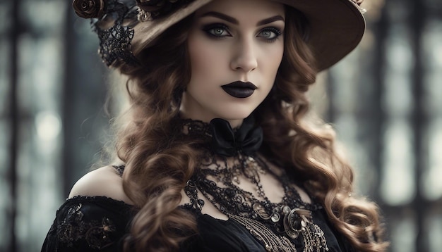 Perfect face perfect body perfect eyes glamorous gorgeous delicate romantic Elizabethan woman