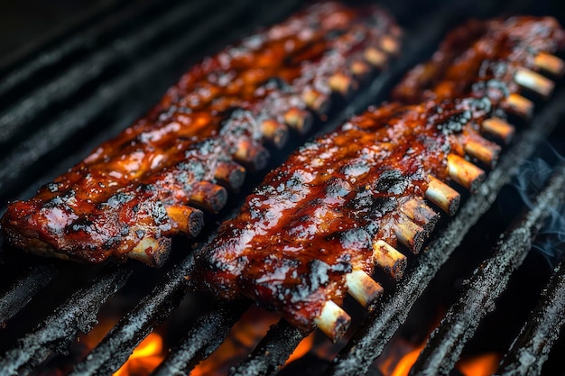 Perfect gegrilde barbecue ribben een must-have voor uw zomerfeesten