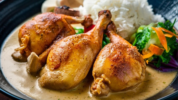 perfect gekookt Indonesische opor ayam