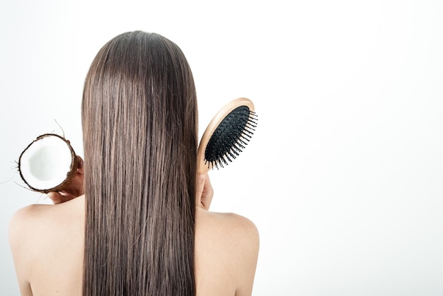 perfect haar door voorzichtig te zijn met kokosolie