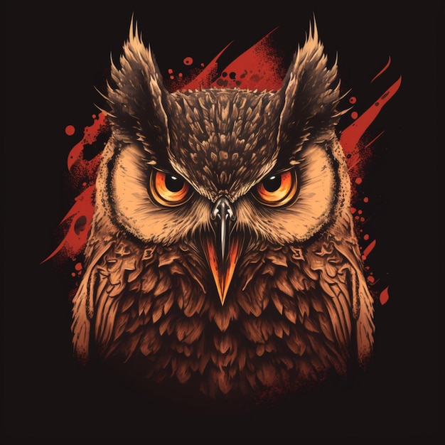 perfect owl logo design