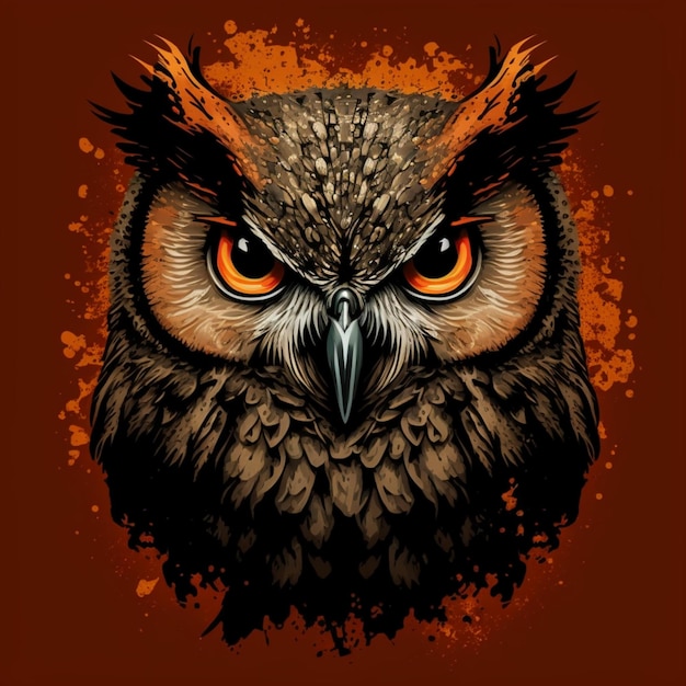 perfect owl logo design