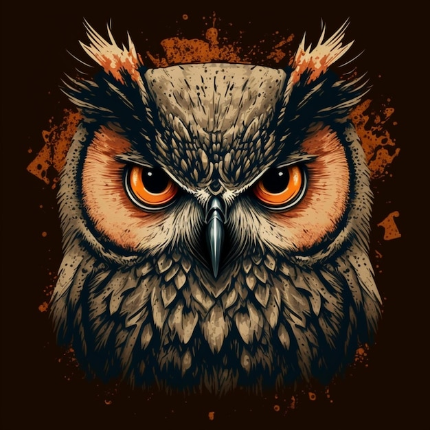 perfect owl logo design