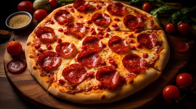 Perfect Traditional Pepperoni Pizza