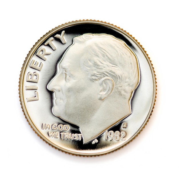 Photo perfect uncirculated coin