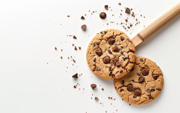 Perfecting Treats with the Cookie Scoop On white Background