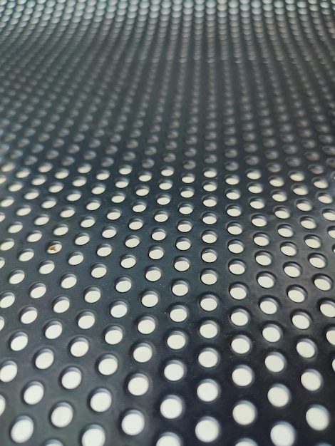 Photo perforated black metal panel background white metal plate with dots aluminum punching metal