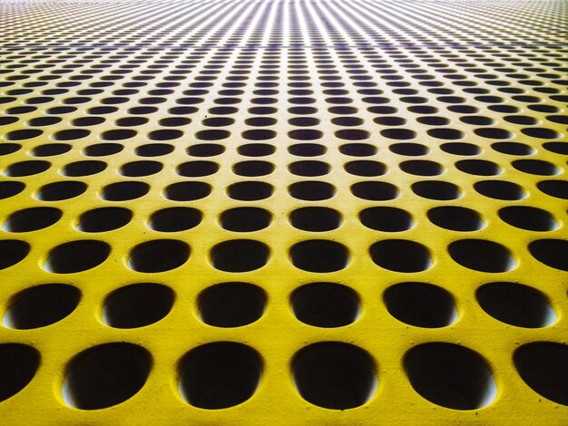 Perforated metal grate