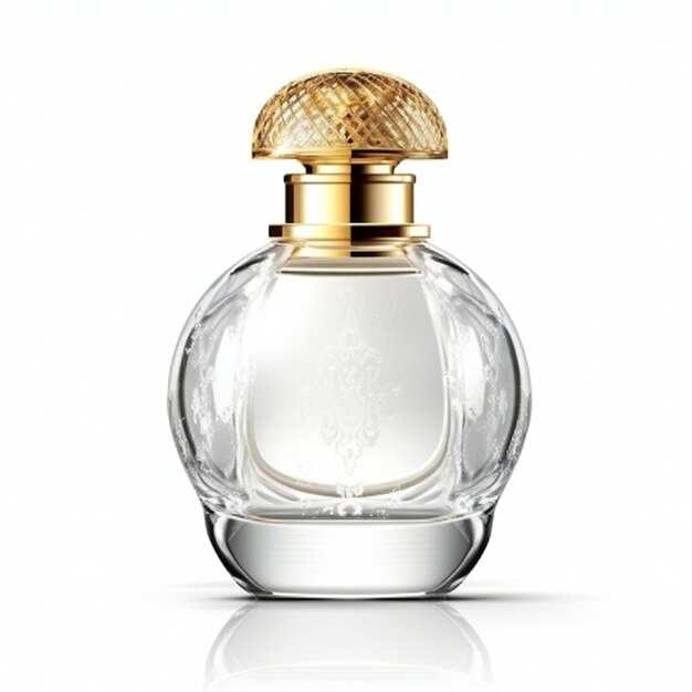 Premium AI Image | Perfume bottle isolated on white background