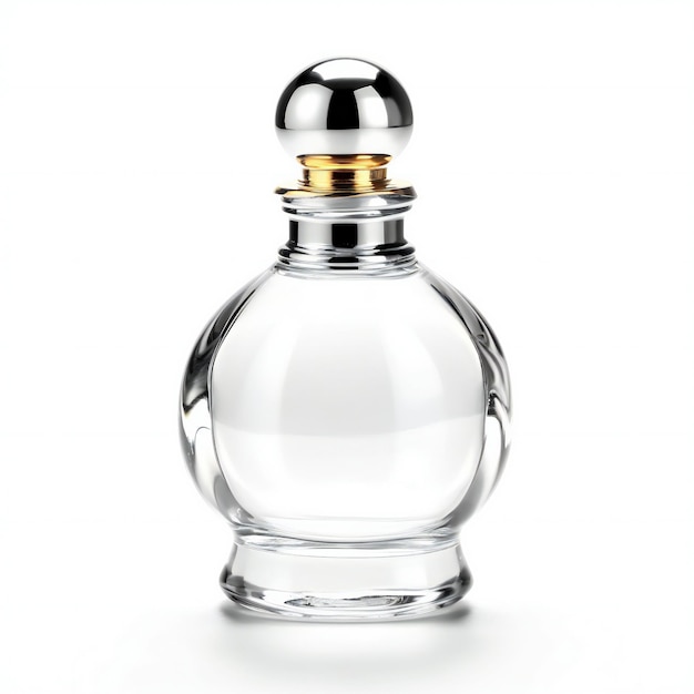 Perfume bottle isolated on white background