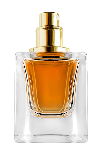 Perfume bottle isolated