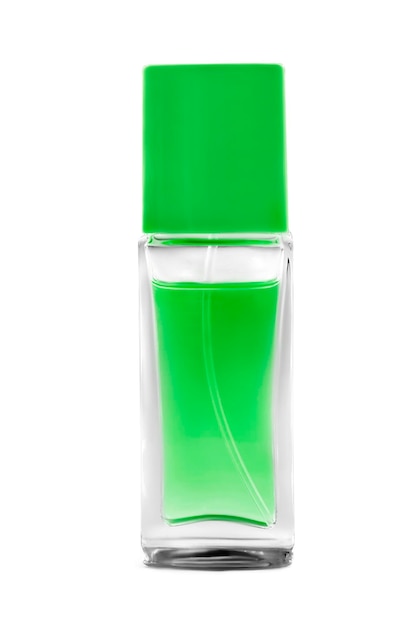 Perfume bottle isolated