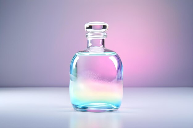 Perfume bottle mockup