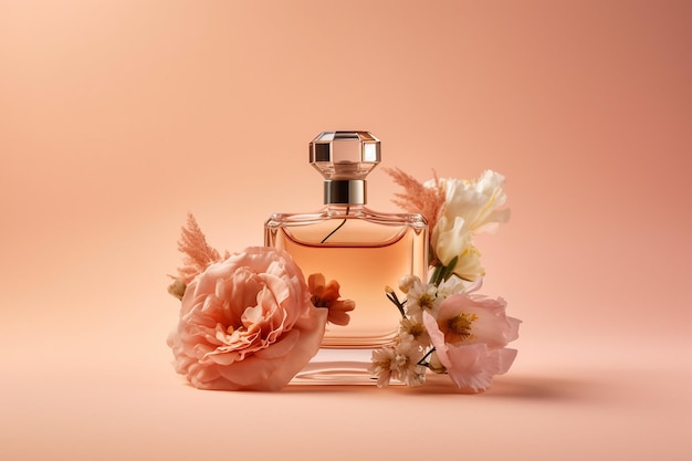 a perfume bottle pastel color