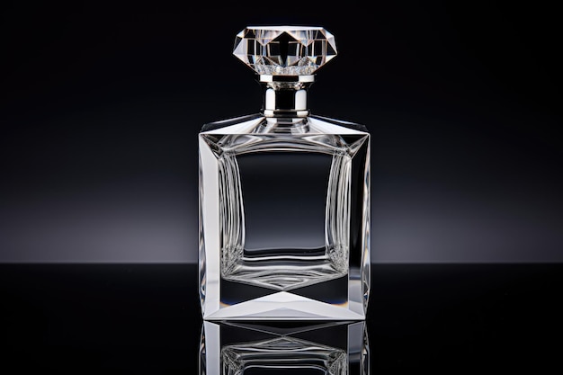 Perfume glass shaped jar