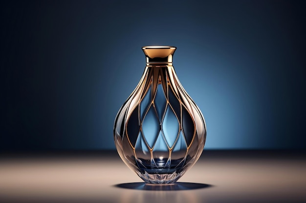 香水の高級ボトルのプロダクトデザイン ジェネレーティブ AI
