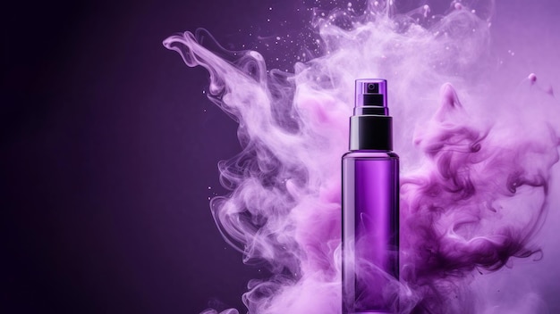 Perfume Spray with Purple Mist