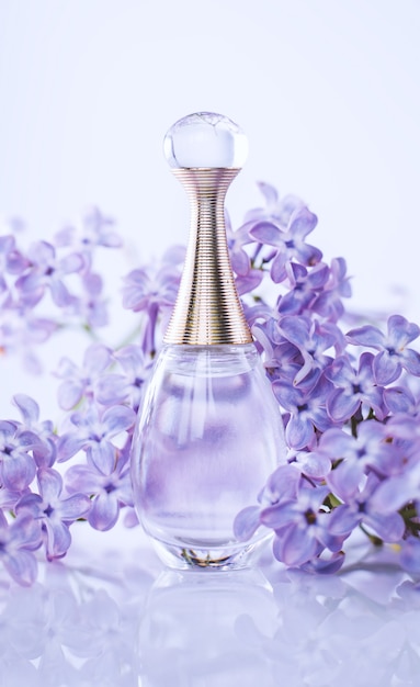 Perfume with lilac