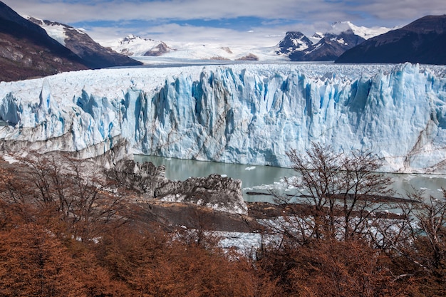 Perito Moreno Glacier bevroren velden