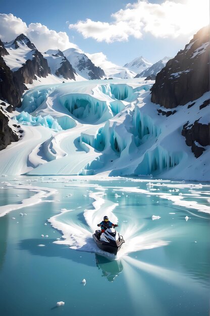 Photo perito moreno glacier country