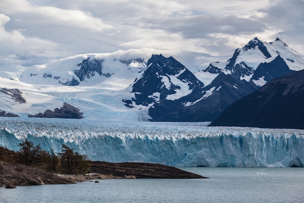 Perito Moreno glacier frozen fields