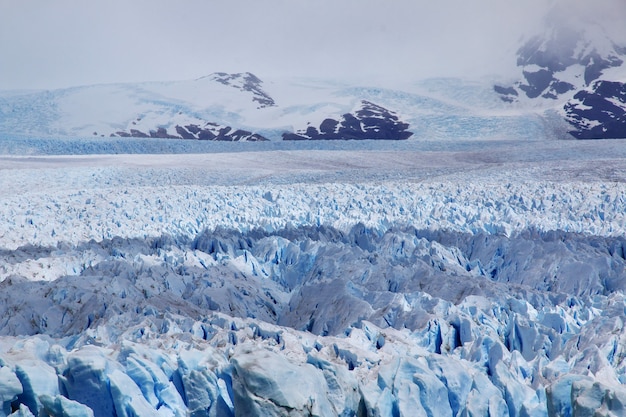 Perito Moreno-gletsjer dichtbij El Calafate in Patagonië van Argentinië