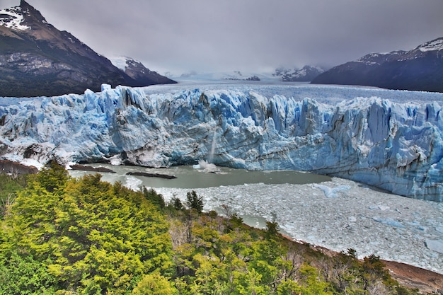 Perito Moreno-gletsjer dichtbij El Calafate, Patagonië, Argentinië