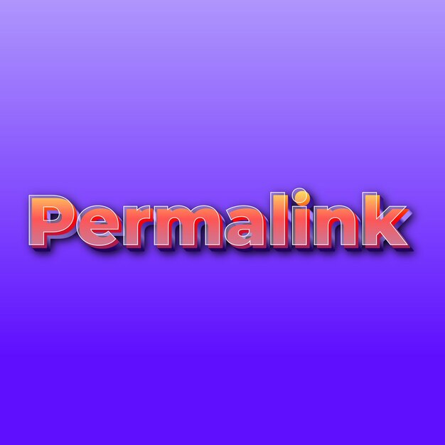 Permalinktext effect jpg gradient purple background card photo