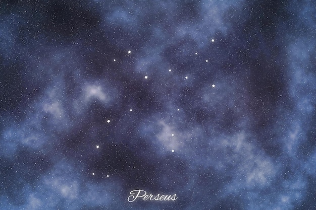 Perseus sterrenbeeld Brightest Stars Hero sterrenbeeld