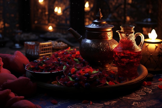 Фото Персидские чайные церемонии добавляют тепла в ялду 00443 02