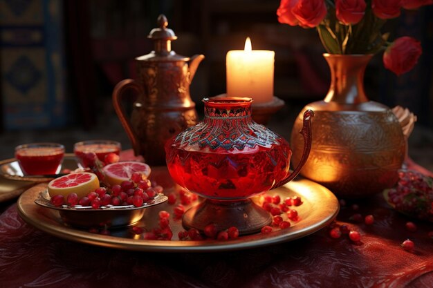 Persian tea ceremonies adding warmth to yalda nigh 00443 02