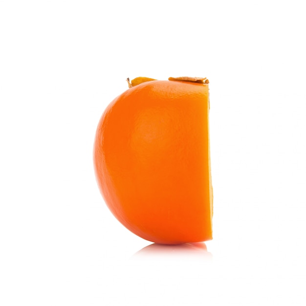 Persimmon fruit isolated on white background