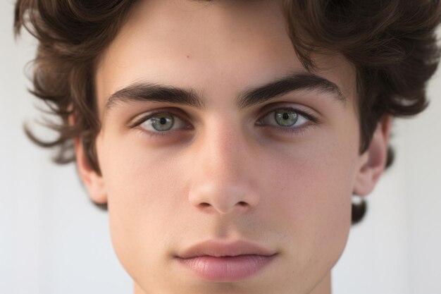 Premium Photo Person Close Up Portrait Concept Premium Photo Person Close Up Portrait Concept
