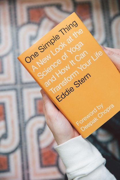 person holding a book photo