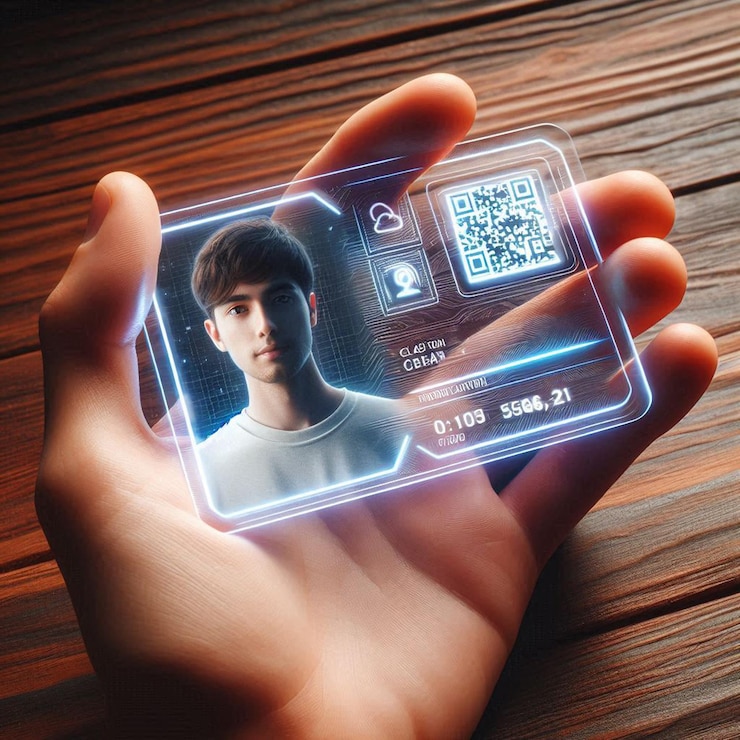 Photo a person holding a cell phone with the words cellphone on it