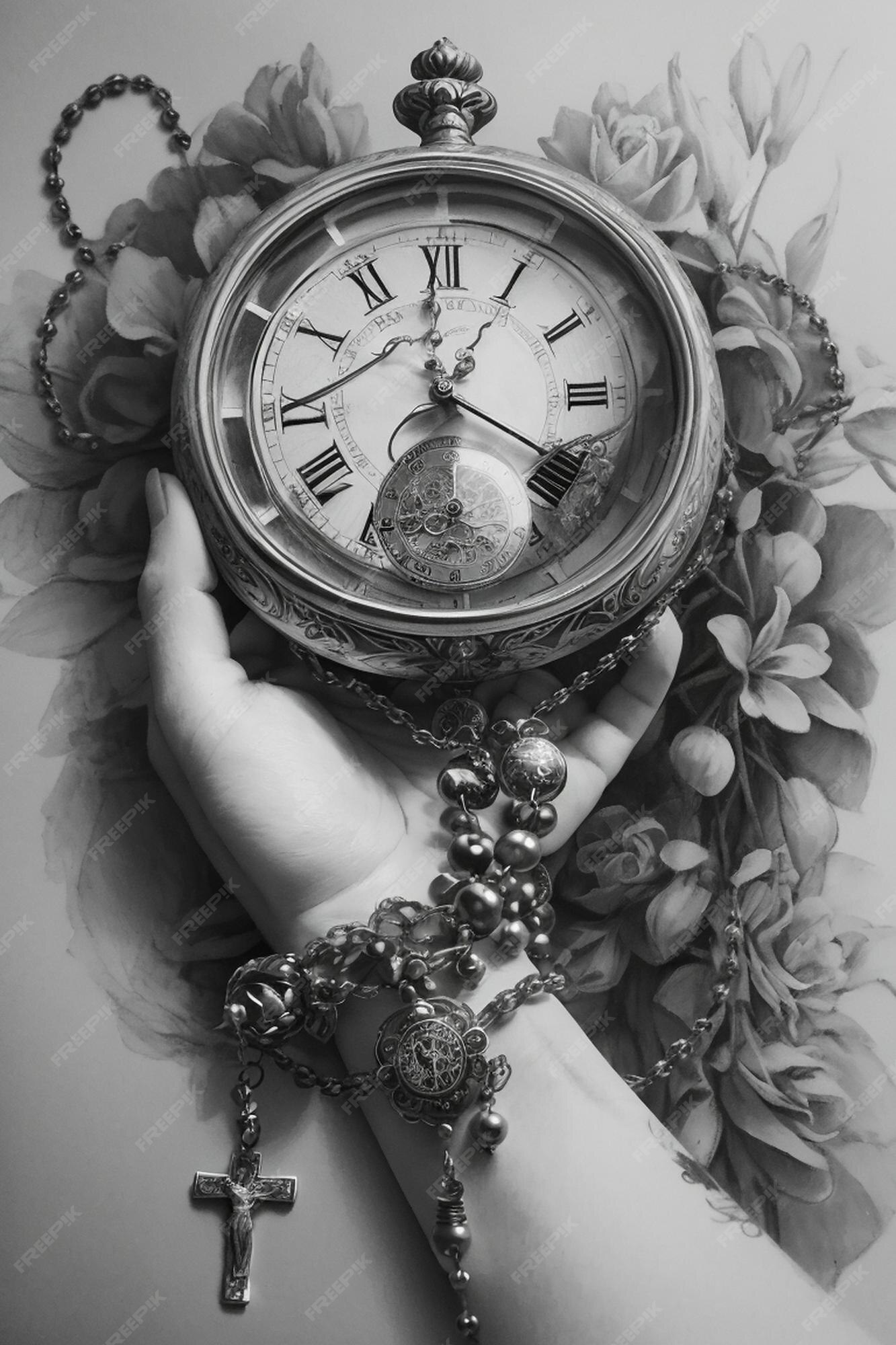Premium AI Image A Person Holding A Clock That Says The Time Is 10 premium-ai-image-a-person-holding-a-clock-that-says-the-time-is-10