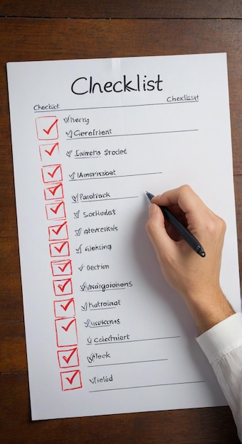a person is writing on a white paper with a pen