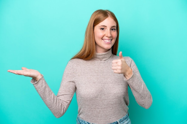 Person over isolated background