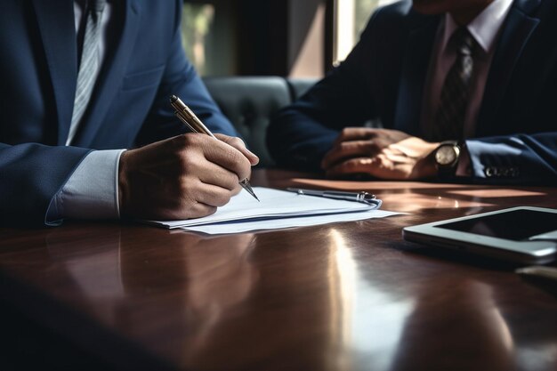 Foto tabella delle persone del conto di consulenza