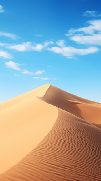 Photo a person riding a horse in the desert