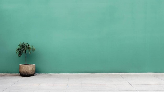 A person standing in front of a green wall with a sign that says " no one ".