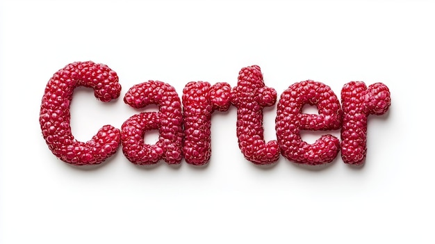 personalized postcard perfect for decor created in raspberry typography
