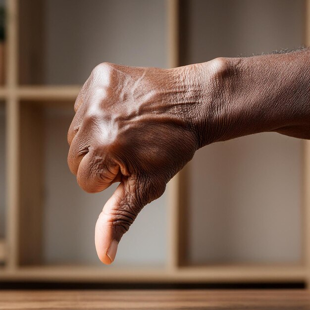 a persons hand with a finger pointing at something